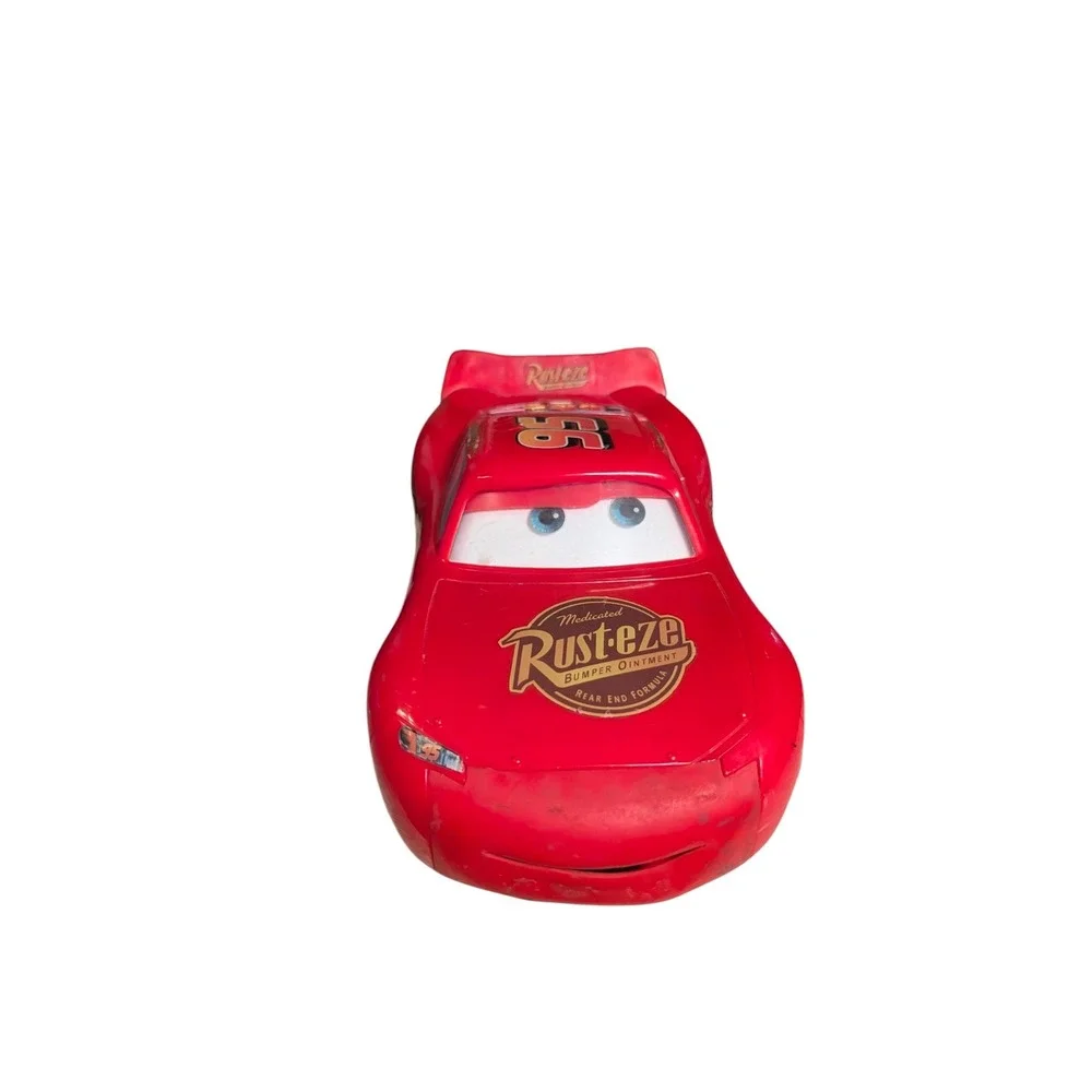 Disney Pixar Cars Fast Talking Lightning McQueen Red Race Car Untested For Parts